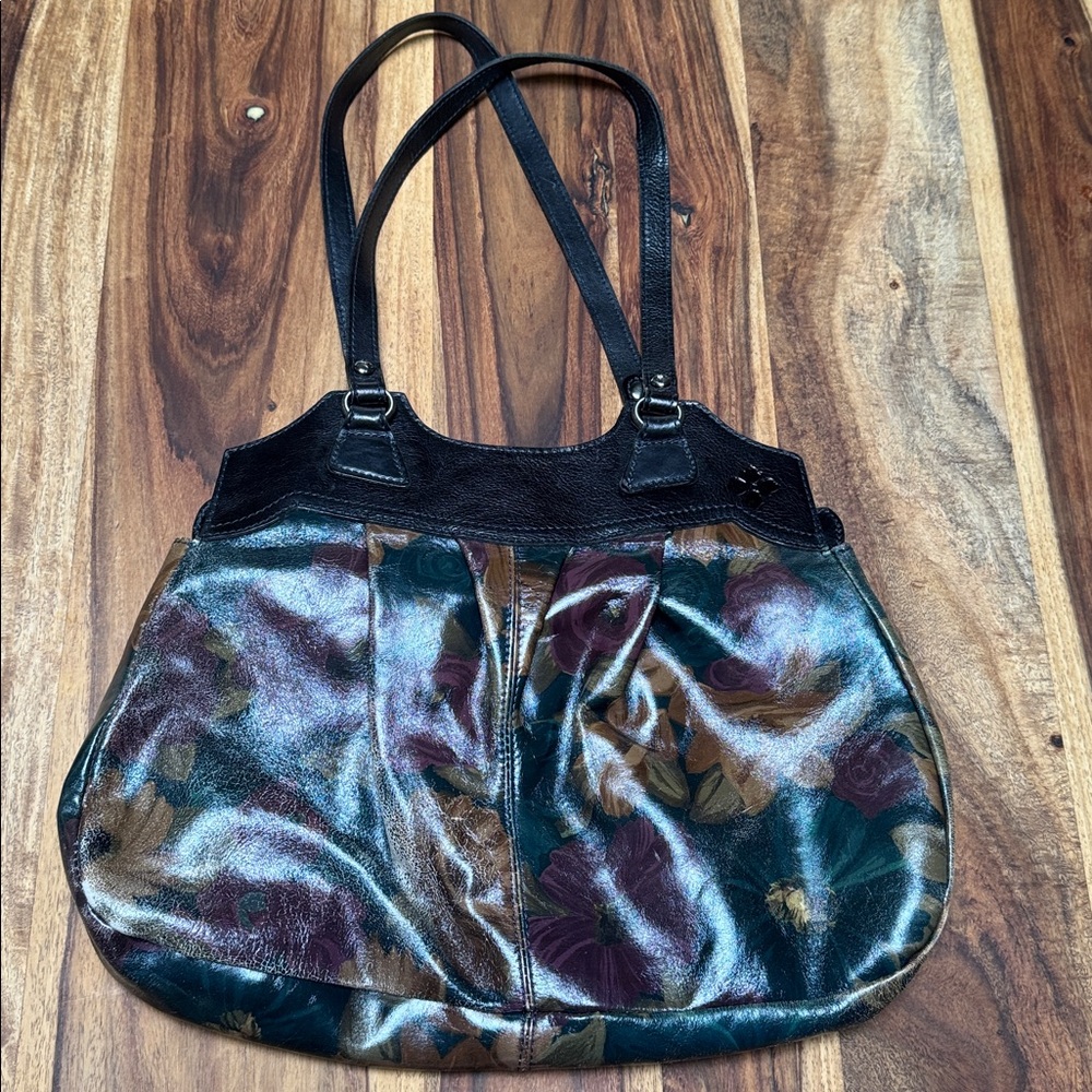 Patricia Nash floral shoulder bag